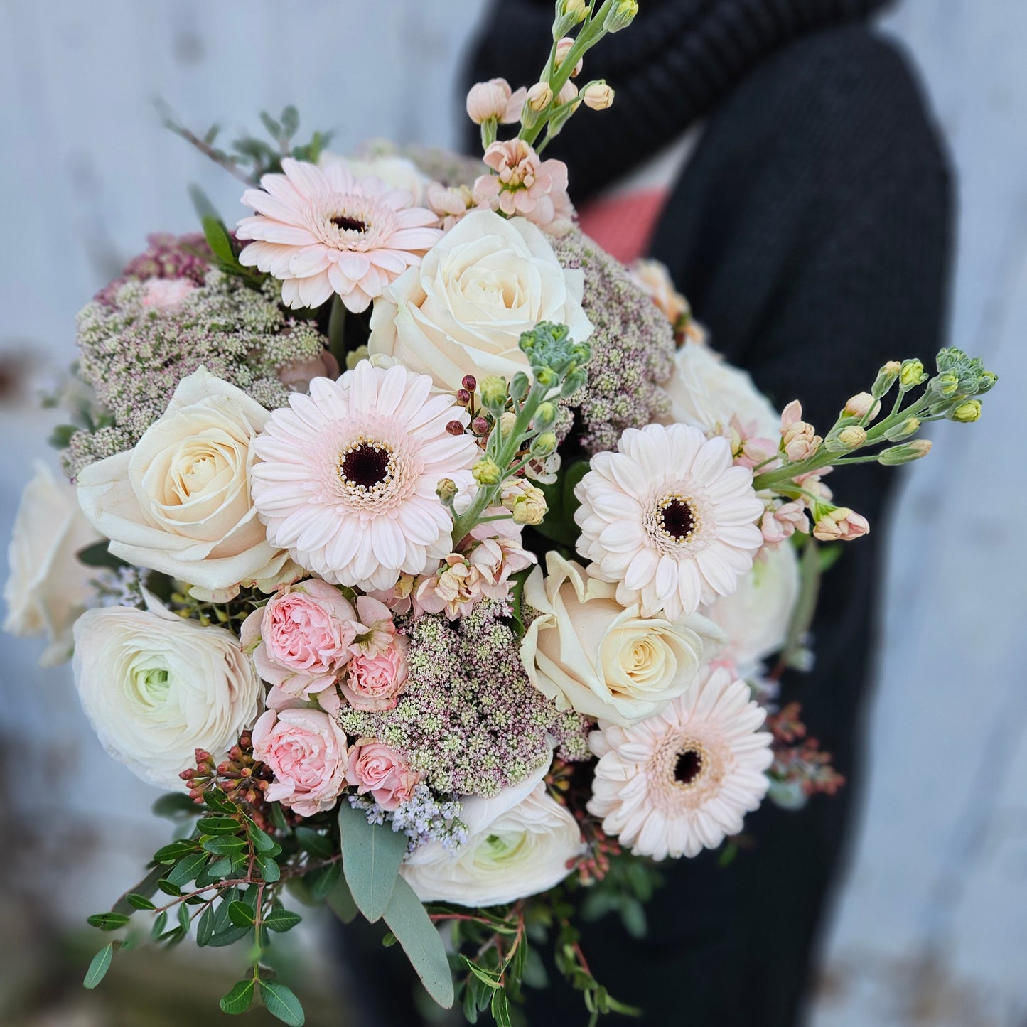 Vältesdag bouquet pastel