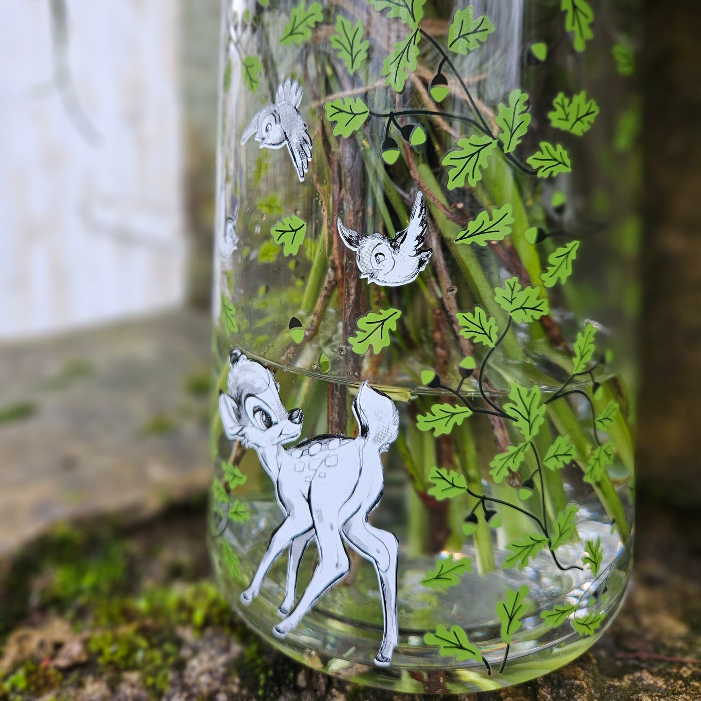 Vase Bambi (ouni Blummen)